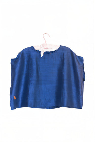 Eve Crop Top | Silk Dupioni