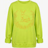 Embroidered Bunny Pullover | Cotton Terry Coniglio Palm Beach