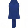 Eden Open Back Halter Top | Silk CDC Coniglio Palm Beach