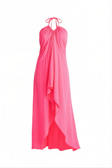 Seaspray Halter Maxi Dress | Cotton Voile