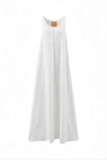 Queens Midi Dress | Cotton Poplin
