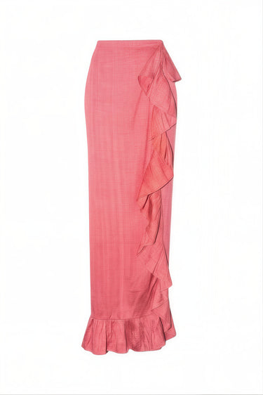 Ruffle Power Pareo™  | Silk Dupioni