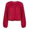 Royal Blouse | Cotton Jacquard Coniglio Palm Beach