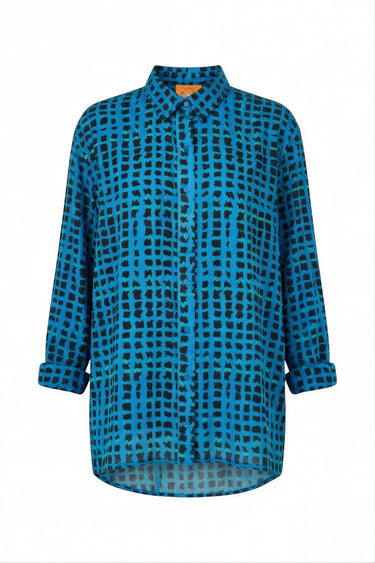 Classic Button Down | Cotton Voile Coniglio Palm Beach