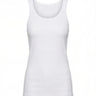 Scoop Neck Tank | Ribbed Cotton Coniglio Palm Beach