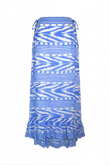 Royal Palm Maxi Skirt | Cotton Gauze