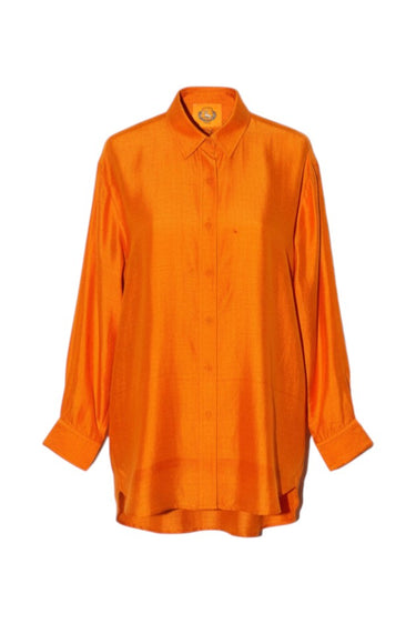 Classic Button Down | Silk Dupioni