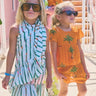 Kids Remy Mini Skirt | Cotton Voile Coniglio Palm Beach