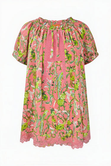 Worth Puff Sleeve Mini Dress | Cotton Voile