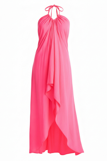 Seaspray Halter Maxi Dress | Cotton Voile