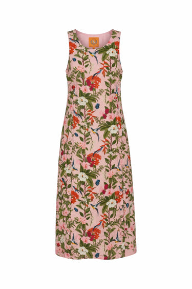 Palmo Midi Dress | Silk Dupioni