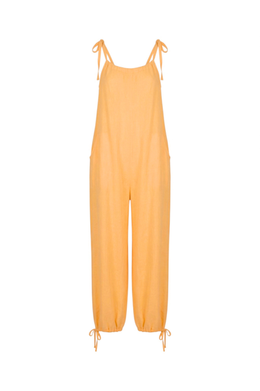 Hand Dye La Puerta Jumpsuit | Crinkle Cotton