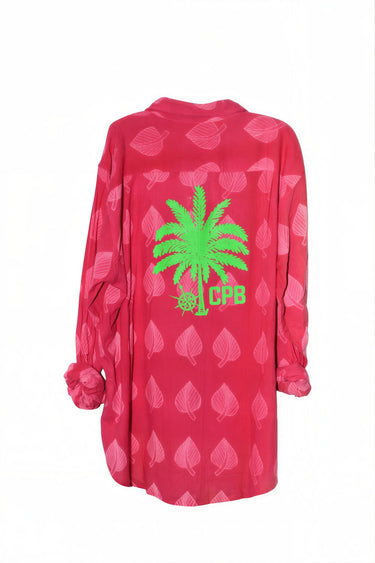 Business Casual | Classic Button Down with Screenprinting Coniglio Palm Beach