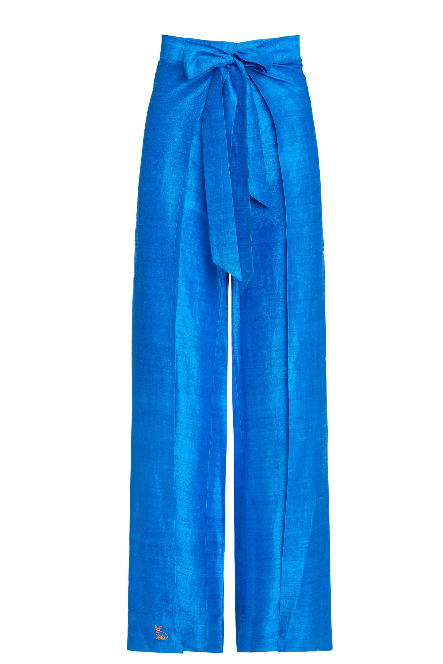 Two Panel Wrap Pant | Silk Dupioni
