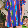 Short Sleeve Dune Mini Dress | Silk Dupioni Coniglio Palm Beach