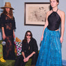 Royal Palm Maxi Skirt | Shadow Stripe Coniglio Palm Beach
