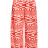 Move and Groove Snap Pant | Cotton Linen - IKAT STRIPE CURRANT Coniglio Palm Beach