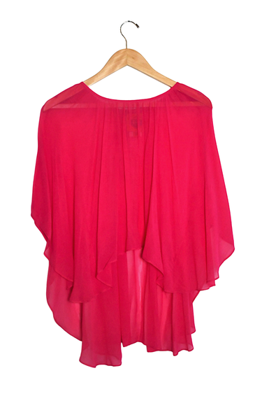 Cricket Flutter Sleeve Top | Chiffon