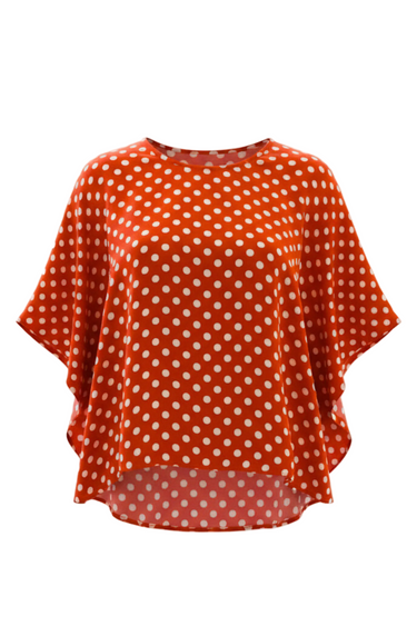 Cricket Flutter Sleeve Top | Silk Crepe de Chine