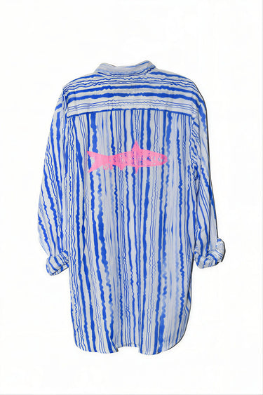 Business Casual | Classic Button Down with Screenprinting Coniglio Palm Beach