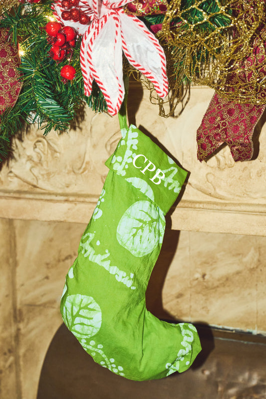 Androsia Stocking in Fern