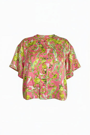 Kenlyn Crop Top | Silk Charmeuse