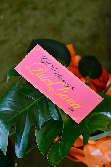 Get in! We're Going to Palm Beach Bumper Sticker