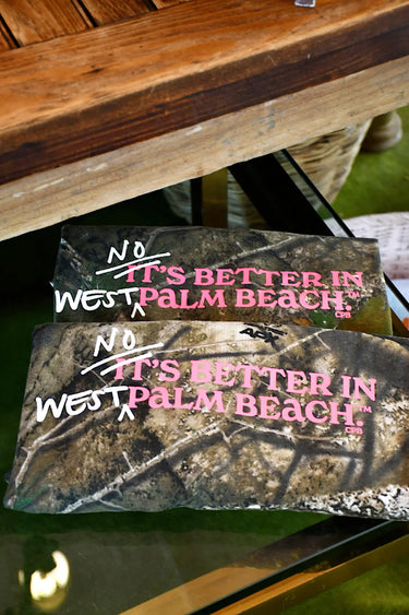 It's Better in WPB | Camo Cotton Jersey Coniglio Palm Beach