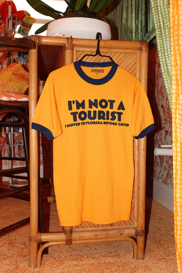 Not a Tourist Tee | Cotton Jersey Coniglio Palm Beach