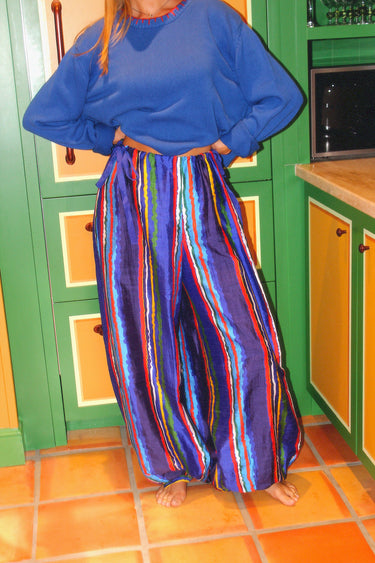Bubble Pant | Silk Dupioni Coniglio Palm Beach