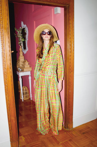 Surplice Wrap Top | Silk Habotai