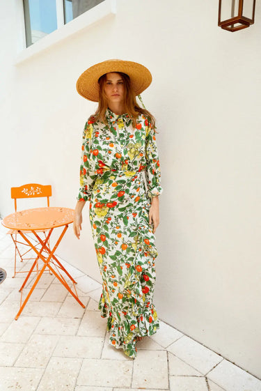 Classic Button Down | Cotton Voile Coniglio Palm Beach