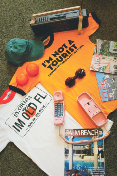 I'm Old Florida Tee | Cotton Jersey Coniglio Palm Beach