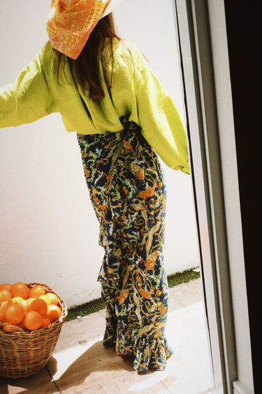 Ruffle Power Pareo™  | Cotton Gauze