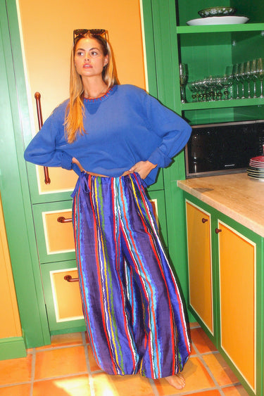 Knit Pullover | Cotton Yarn Dye Coniglio Palm Beach