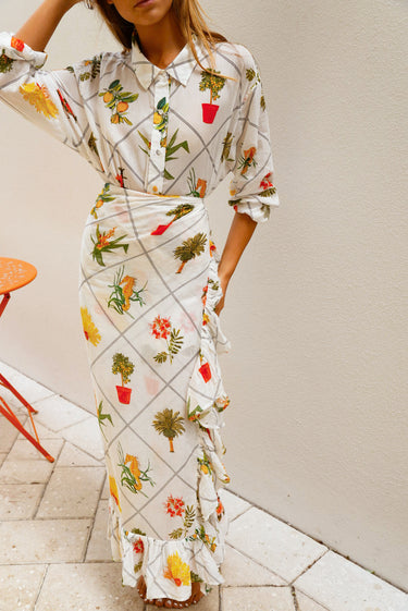 Ruffle Power Pareo™  | Cotton Gauze