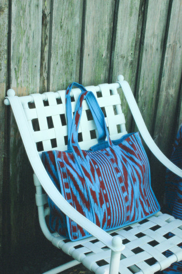 Medium Quilted Travel Bag | Cotton Terry