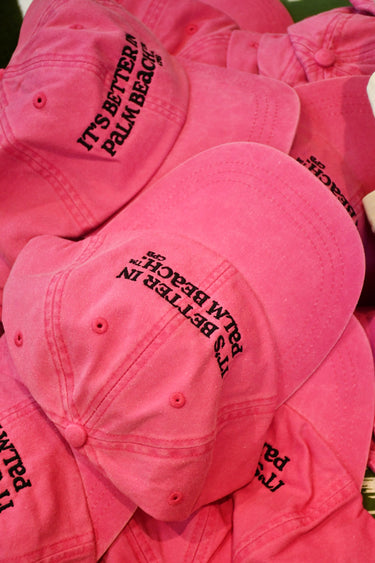 Its Better in Palm Beach Hat | Cotton