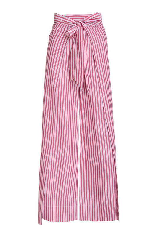 Two Panel Wrap Pant | Yarn Dyed Cotton