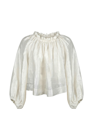 Worth Crop Top | Silk Dupioni