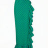 Ruffle Power Pareo™  | Cotton Gauze - DOTS, AQUATIC MINT Coniglio Palm Beach