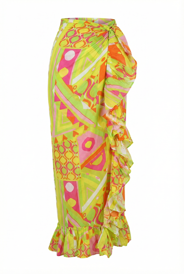 Ruffle Power Pareo™  | Cotton Gauze