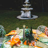 Androsia Tablecloth in Fern Coniglio Palm Beach
