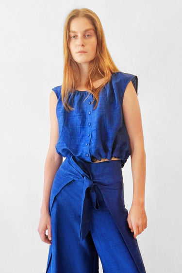 Sailfish Tank | Silk Dupioni