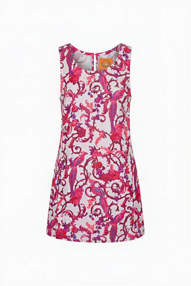 Palmo Mini Dress | Silk Dupioni Coniglio Palm Beach