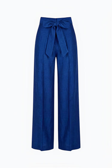 Two Panel Wrap Pant | Silk Dupioni