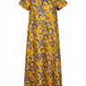Short Sleeve Dune Maxi Dress | Silk Dupioni Coniglio Palm Beach