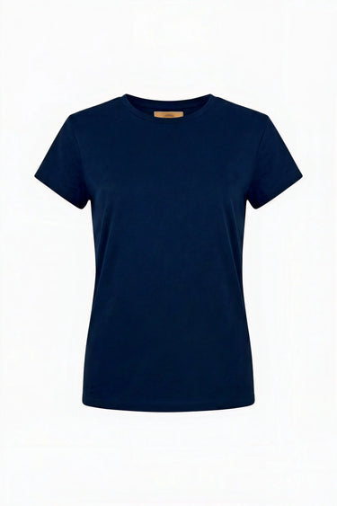 Seagate Tee | Linen Jersey DEEP ATLANTIC Coniglio Palm Beach