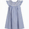 Kids Willa Smocked Mini Dress | Cotton Yarn Dye Coniglio Palm Beach