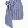 Lulu Mini Wrap Skirt | Cotton Yarn Dye Coniglio Palm Beach